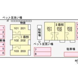 駐車場配置図