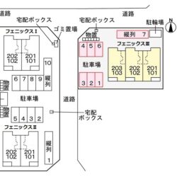 駐車場配置図