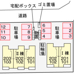 駐車場配置図